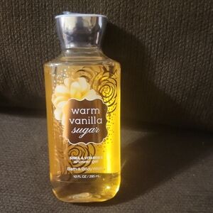 Bath & Body Works Warm Vanilla Sugar Shower Gel - Golden Size 10 fl oz